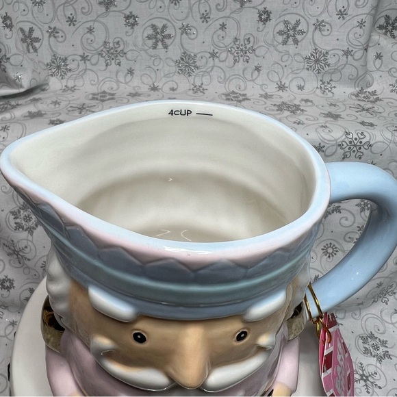 Bakeshop Master Class Christmas Nutcracker Pastel Ceramic Measuring Jug - - Picture 11 of 13